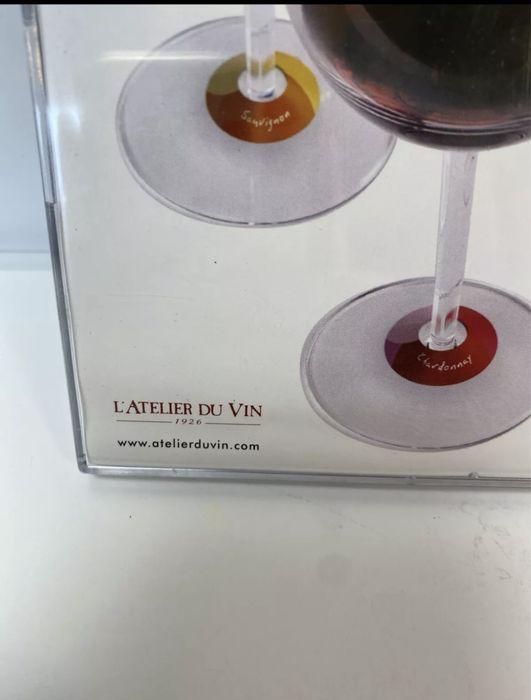 Много оригинални етикети за чаши Франция  Chic Glass