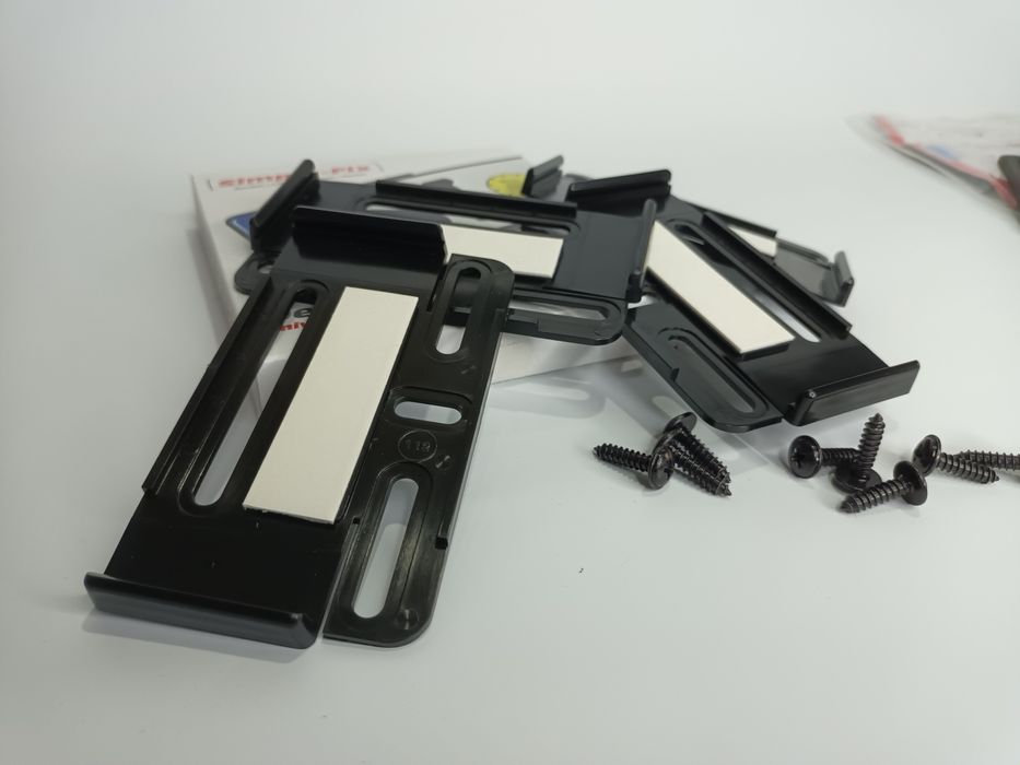 Suporti numere suport placute auto superslim lucios