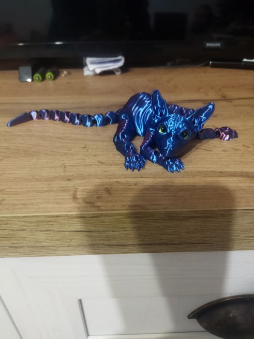 3D принтирана котка играчка