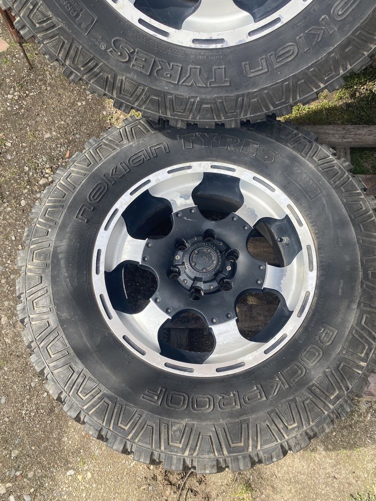 Jante aluminiu Ford Ranger / Raptor + anvelope 285/70/17