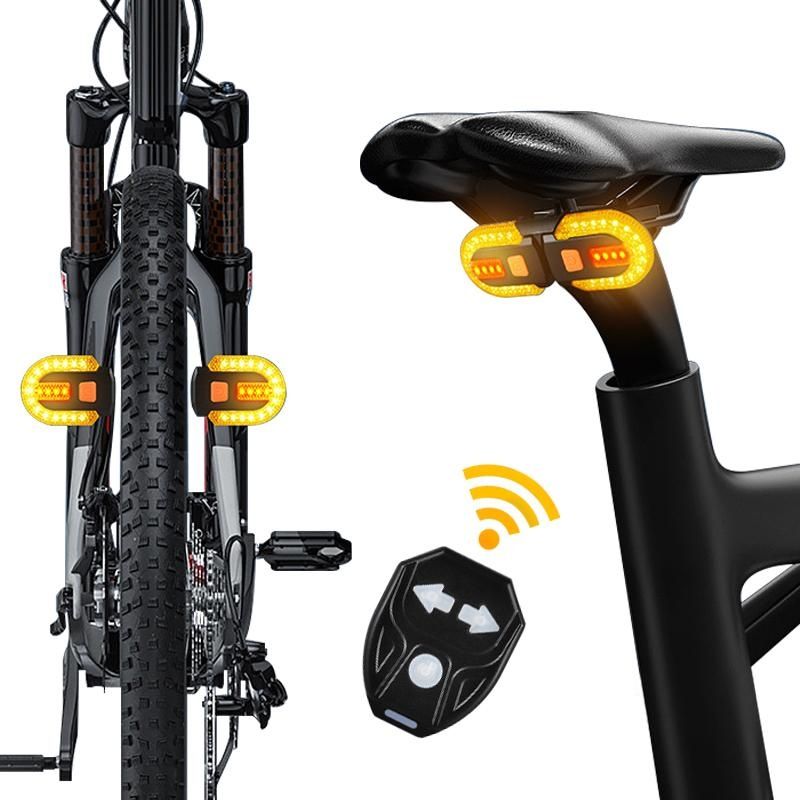 Stop semnalizare usb bicicleta doua prindere fata/spate 38 de leduri