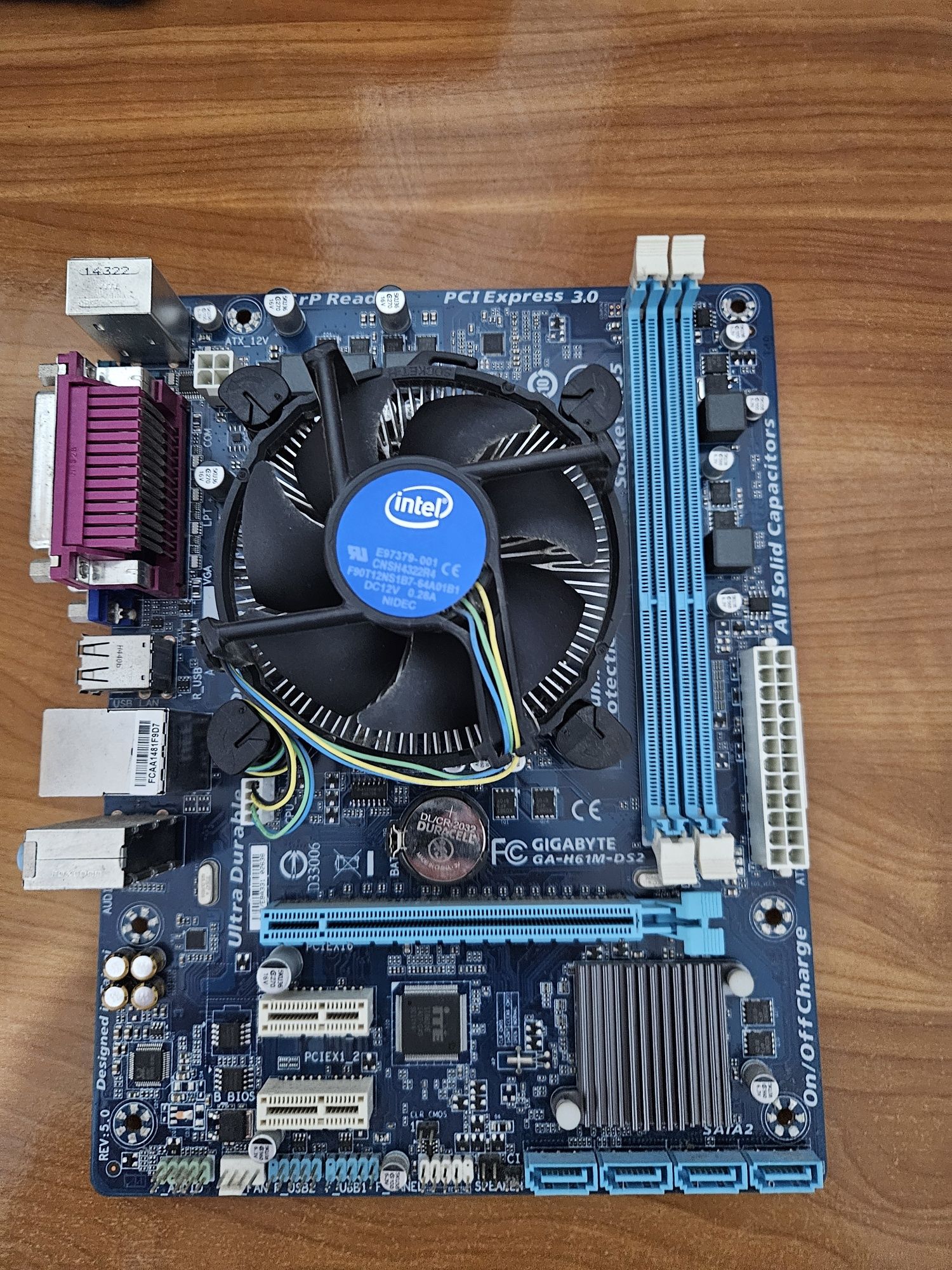 Kit placa de baza + Pentium G840 + 4GB DDR3