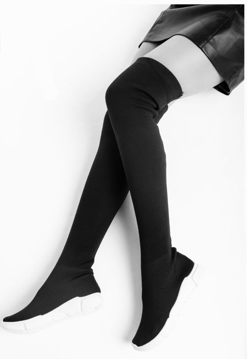 Pantofi sport damă peste genunchi nr-38