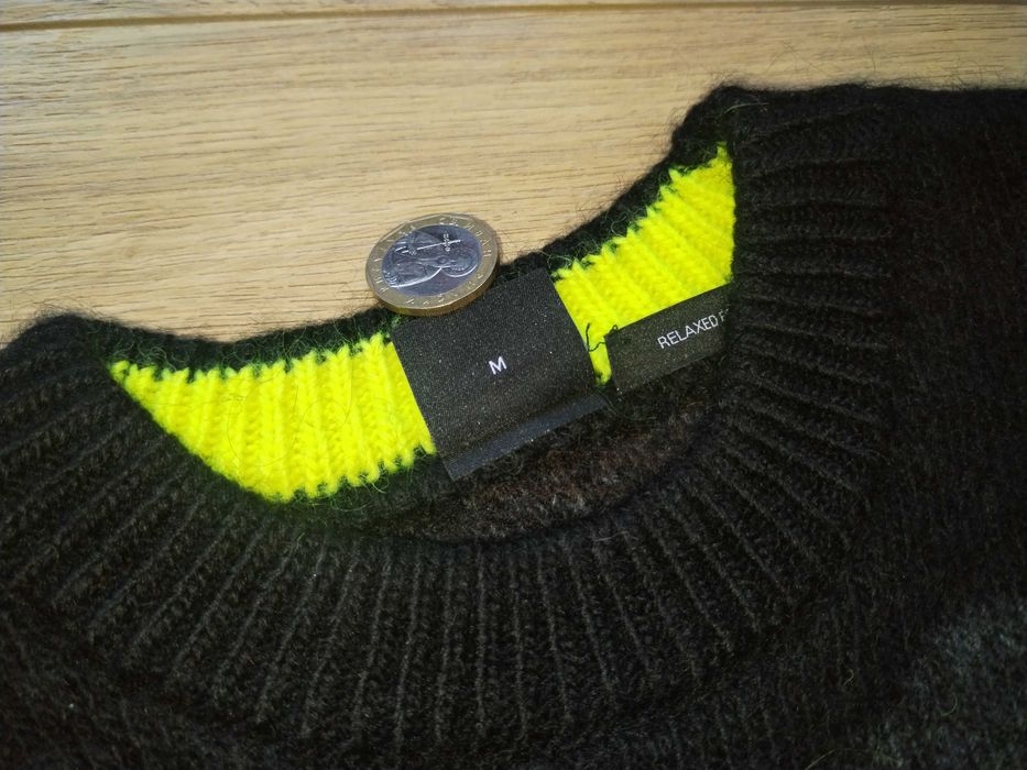 Hugo Boss Mountain Forest Пуловер Микс Вълна Алпака Мъжки Размер M