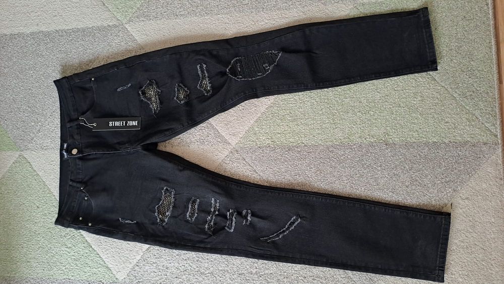 Vand Blugi Negri Swarovski street zone