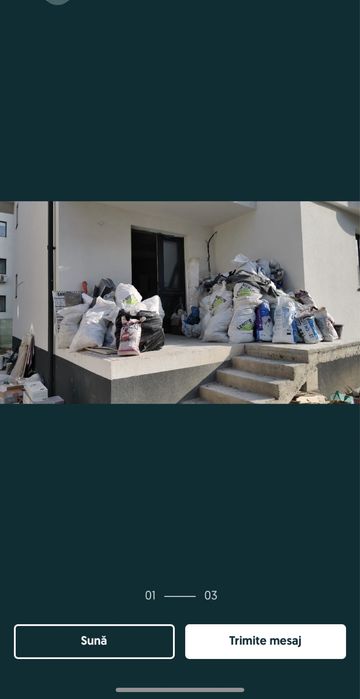 Debarasez evacuez moloz mobila deseuri constructii crengi debarasez or