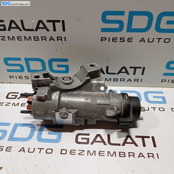 Butuc Contact Pornire cu Lama Cheie Audi A6 C5 1998 - 2004 Cod 4B09058851G [1434]