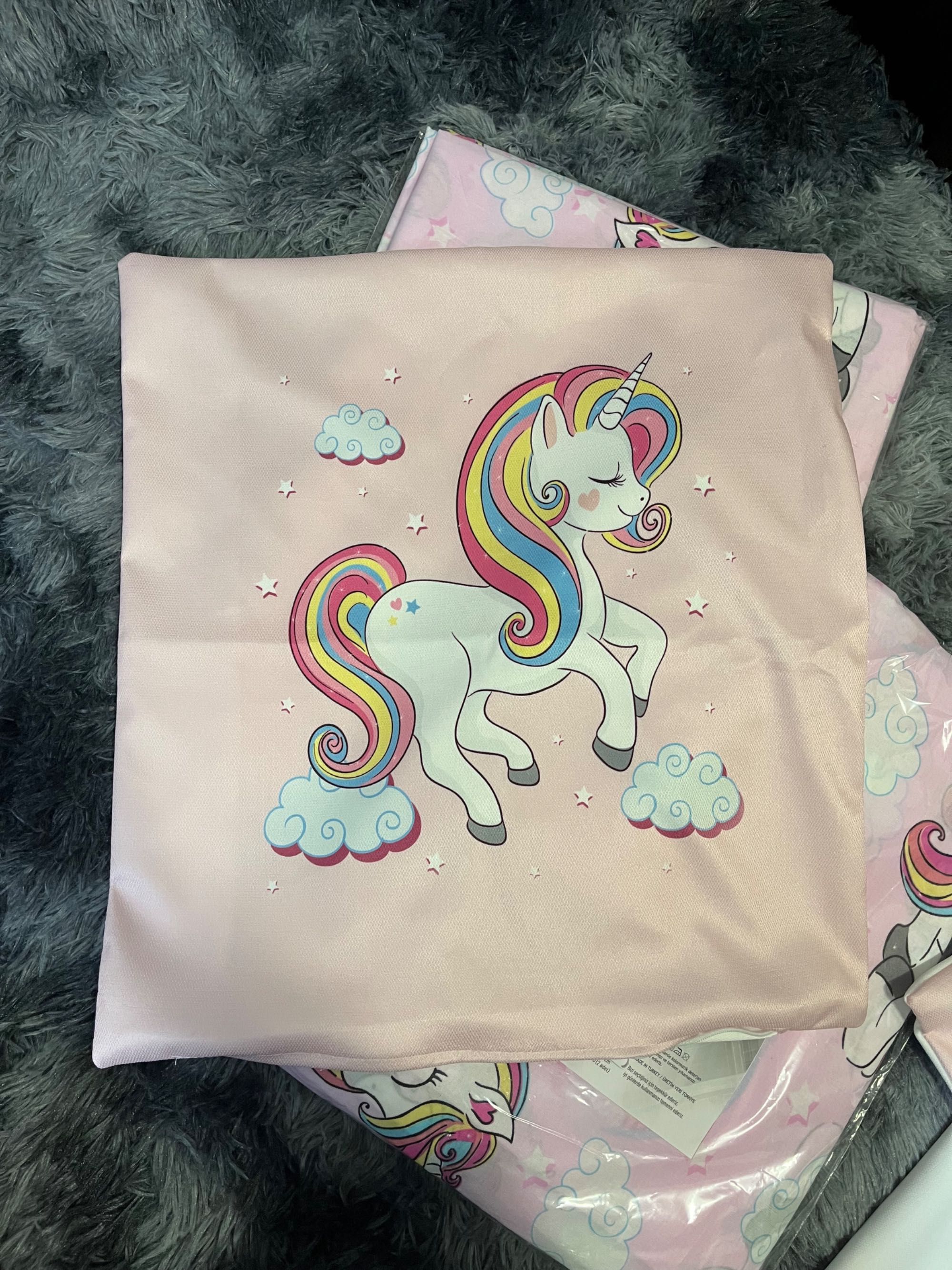 Lenjerie de pat Lovely Unicorn +față pernă 45x45
