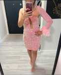 Rochie ocazie paiete si pene