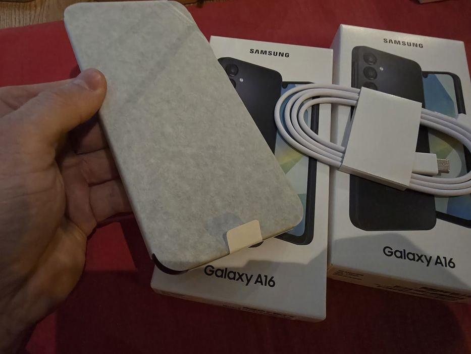 -Samsung A16, Nou, 128Gb, 4Ram, 0 cicluri incarcare, neactivat, nefolo