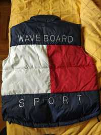 Мъжки елек с естествен пух WAVE BOARD SPORT.