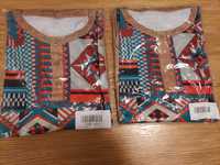 Памучни блузи (материал Jersey) с ИНДИАНСКИ МОТИВИ