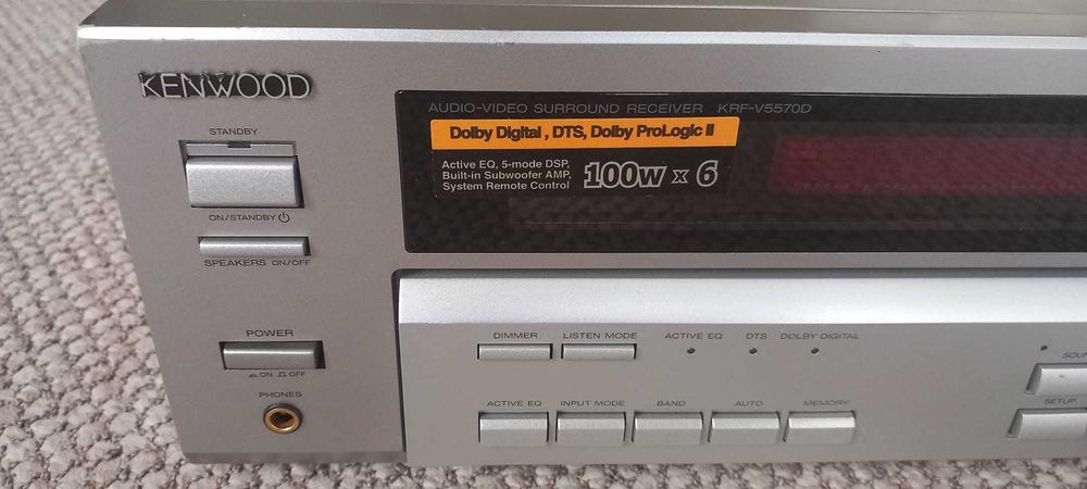Kenwood KRF-V5570D Audio Video Sorround Receiver 7,8 kg