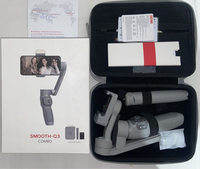 Stabilizator Zhiyun smooth Q3 COMBO