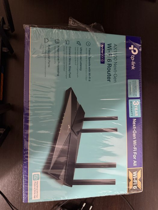 Router gigabit Tp-Link AX1500, Wi-Fi 6