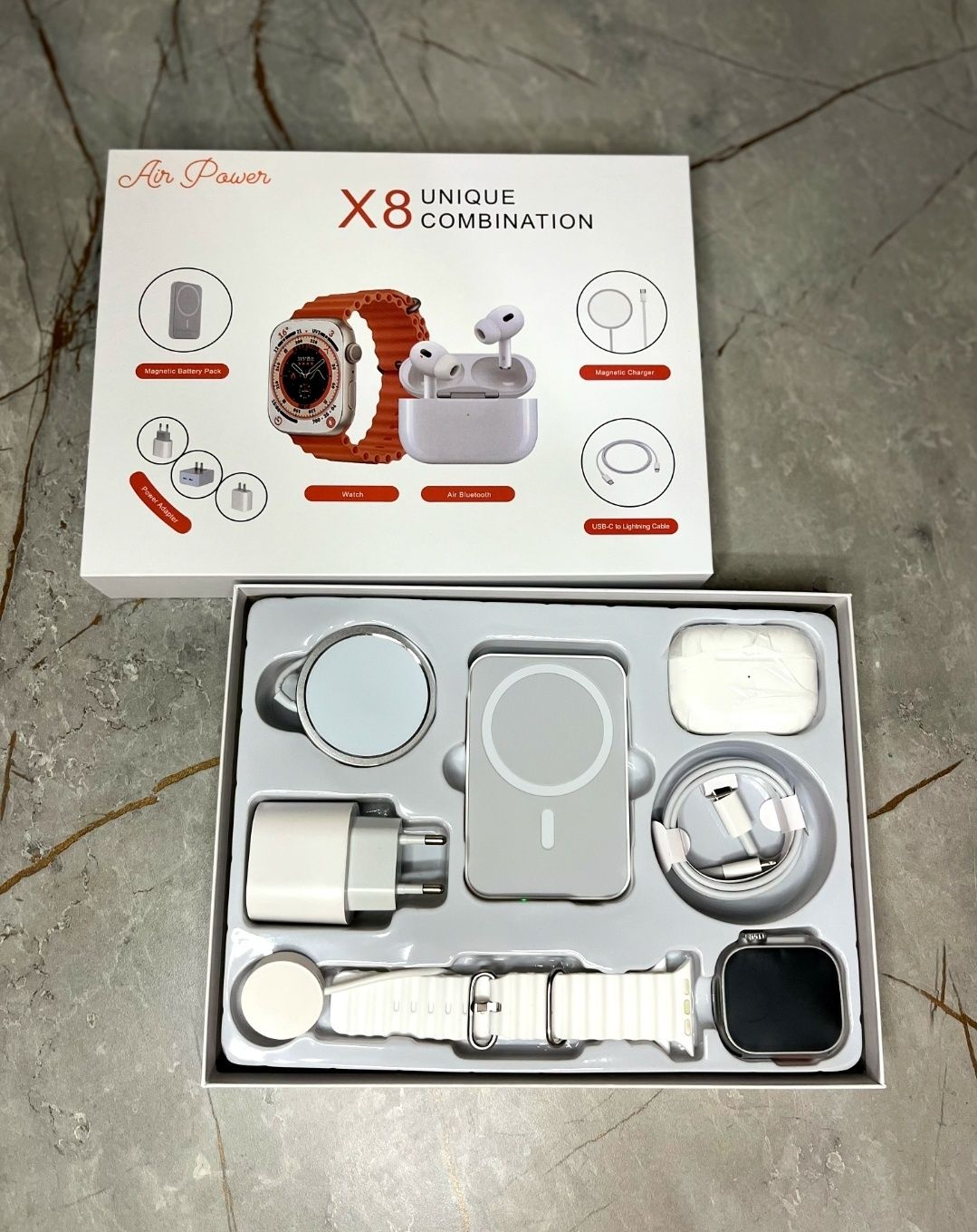 Набор Смарт часы Комбо X8 Apple