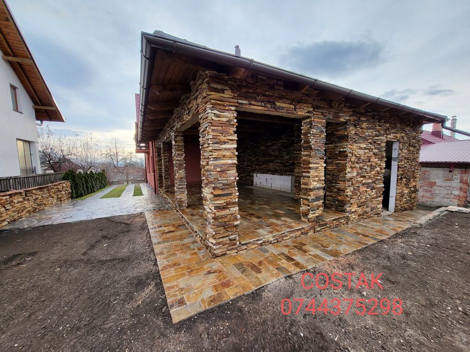 Piatra naturala poligonala ,debitata