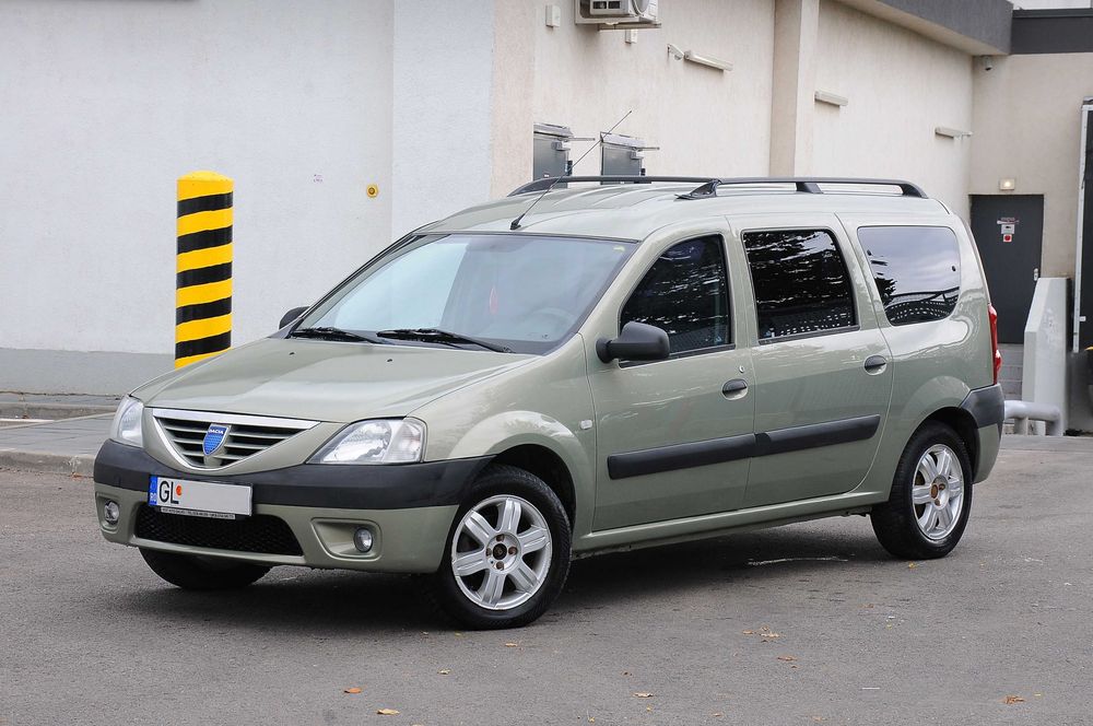 DACIA Logan MCV 7 locuri 2008 1.6i 16v 105 CP E4 AC, unic proprietar