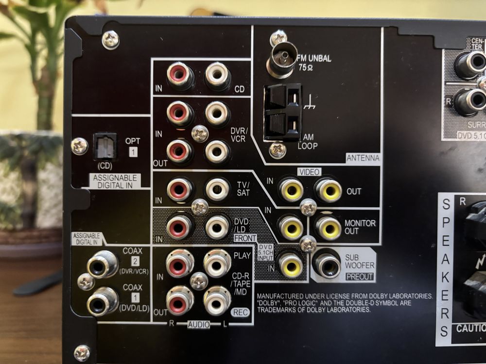 Pioneer VSX-417-K мултиканален ресийвър 5.1 Dolby Digital, DTS
