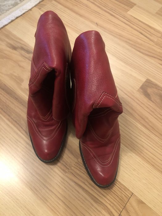 Ghete piele naturala