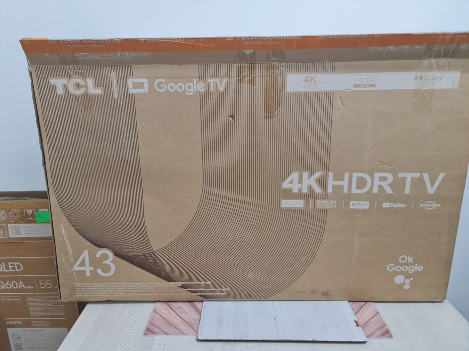 Телевизор TCL 4K 43P635 43/109cm Nur Lombard