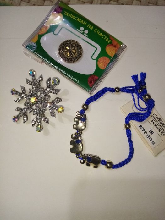 Новогодние брошки, фенички, браслеты, серьги