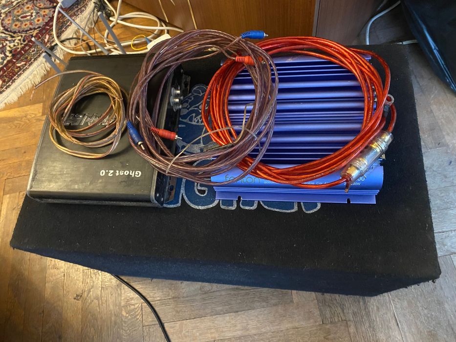 Басс Суб Буфер Magnat Trancefroce 1200 + два усилвателя !