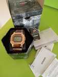 Casio G Schock Square Metal Rose Gold