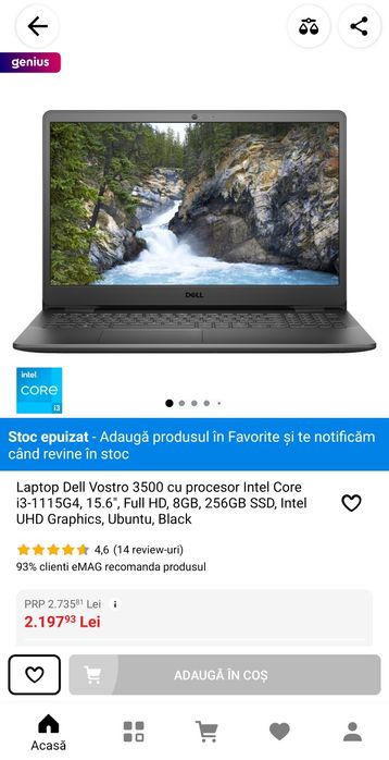 Laptop Dell Vostro 3500