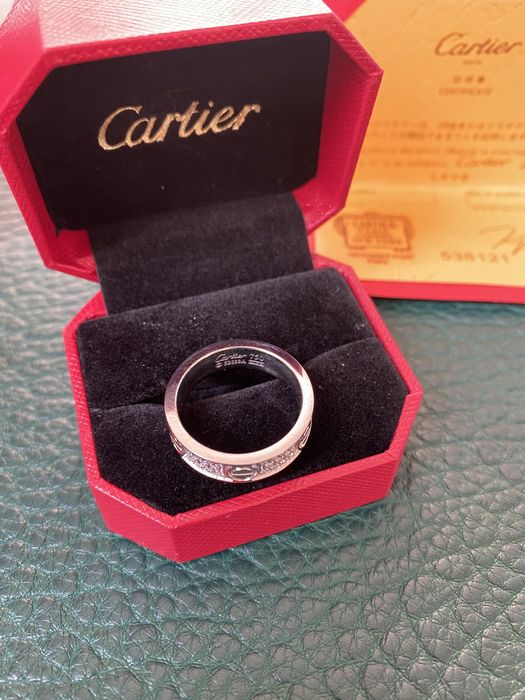 Inel Cartier - unisex , placat cu aur de 18K