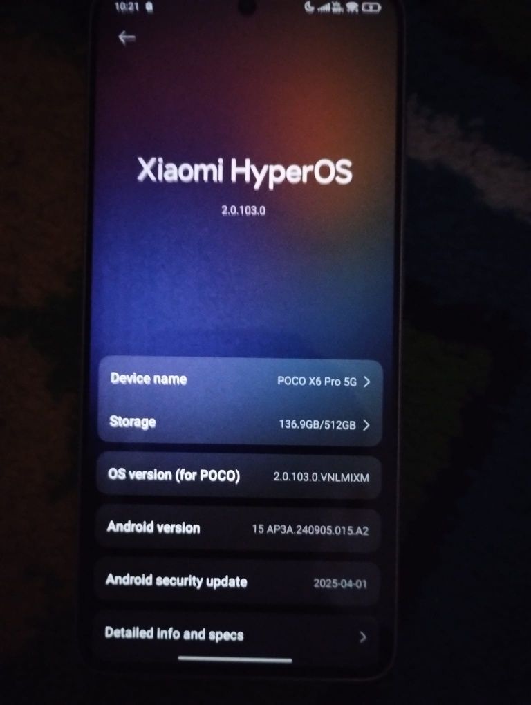 Poco X6 Pro, 512GB, 12GB RAM, 5G, Gray