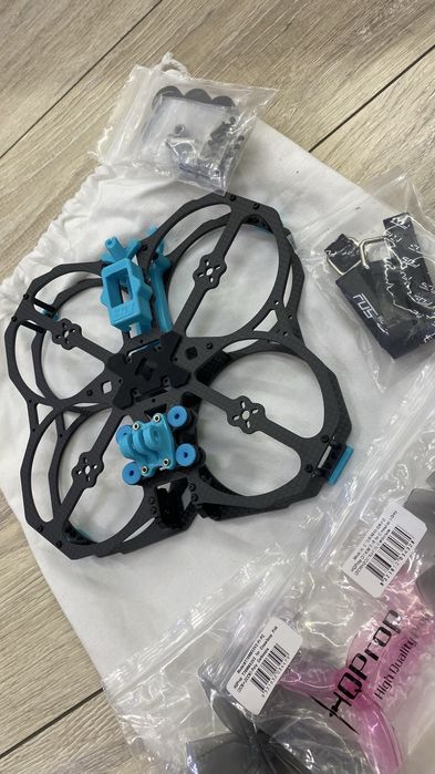 Карбоновая рама для FPV дрона на 3 дюйма