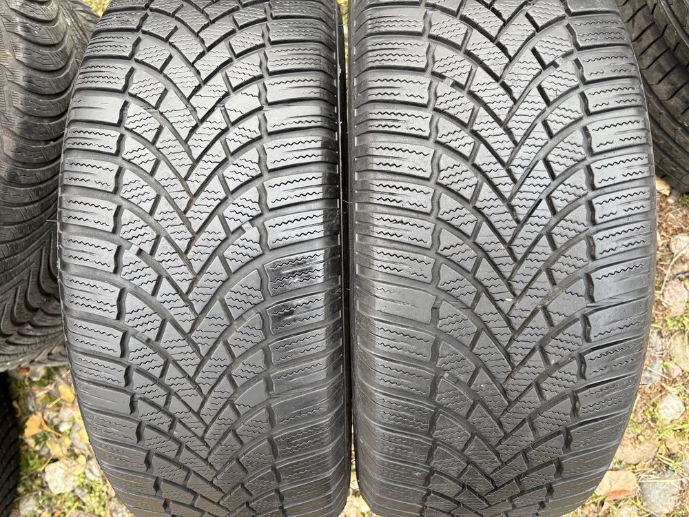215/55 R17 2броя зимни гуми 2022 година