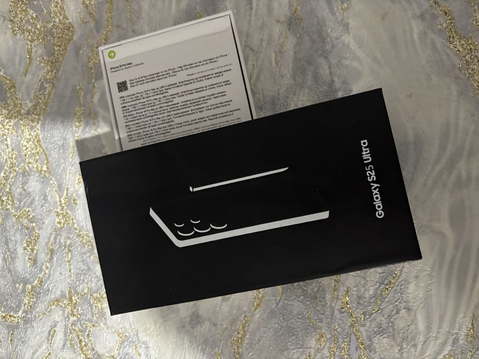 Vand 2 telefoane un samsung s25 ultra si un iPhone 16 pro max