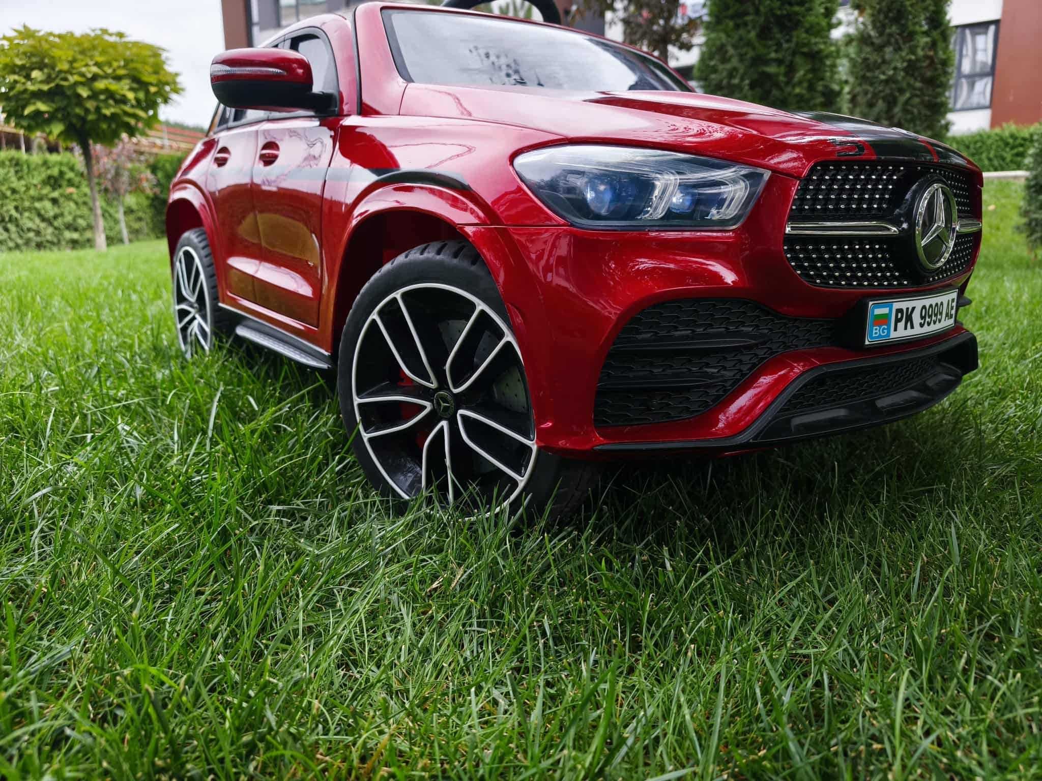 Електрически Mercedes GLE - акумулаторна детска кола + дистанционно