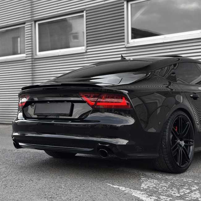 Eleron M4 Lip Codita Portbagaj Audi A7 C7 S7 (2010-2018), Negru Lucios