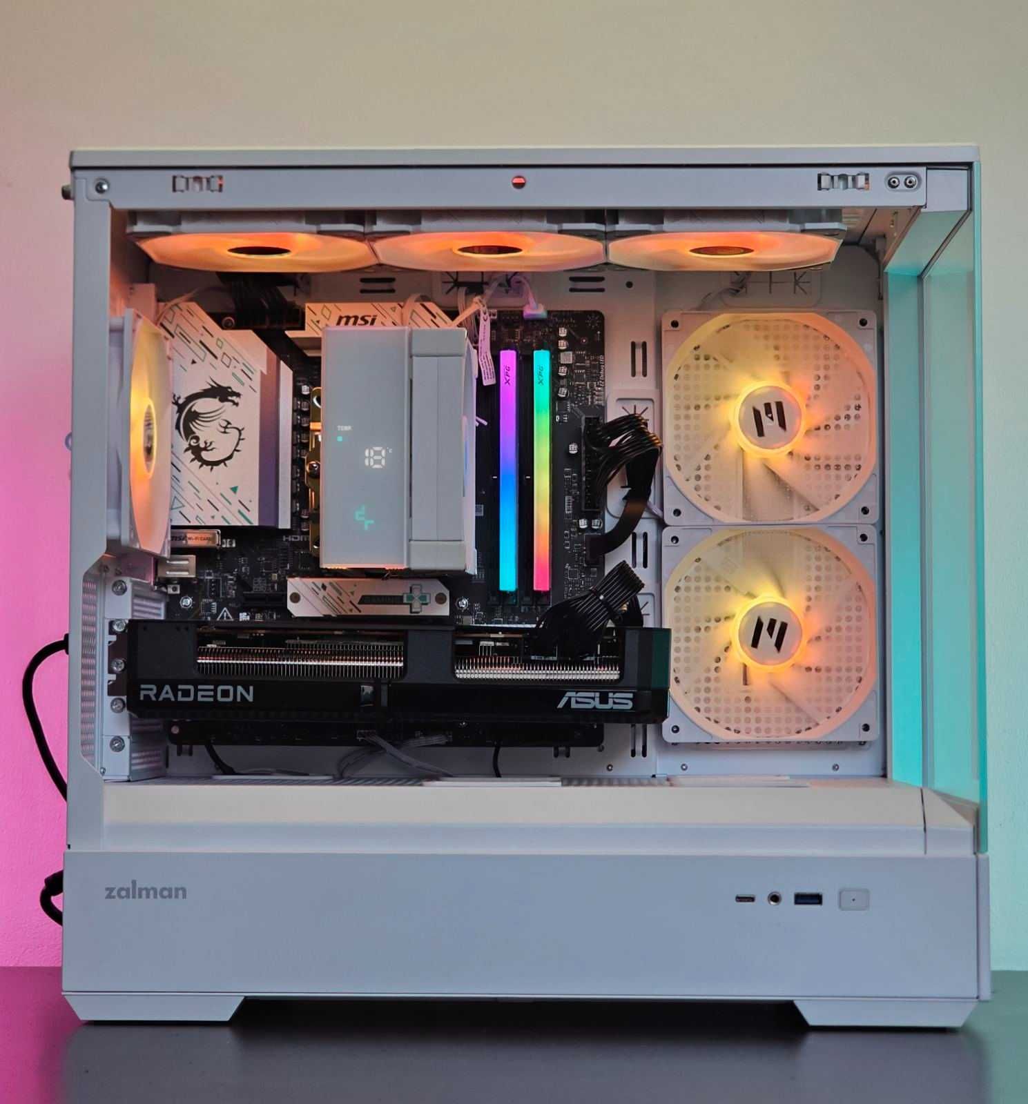 Ryzen 7-8700F/RX 7700XT 12GB/RAM 32GB/SSD 1TB/Чисто Нов+Гаранция!