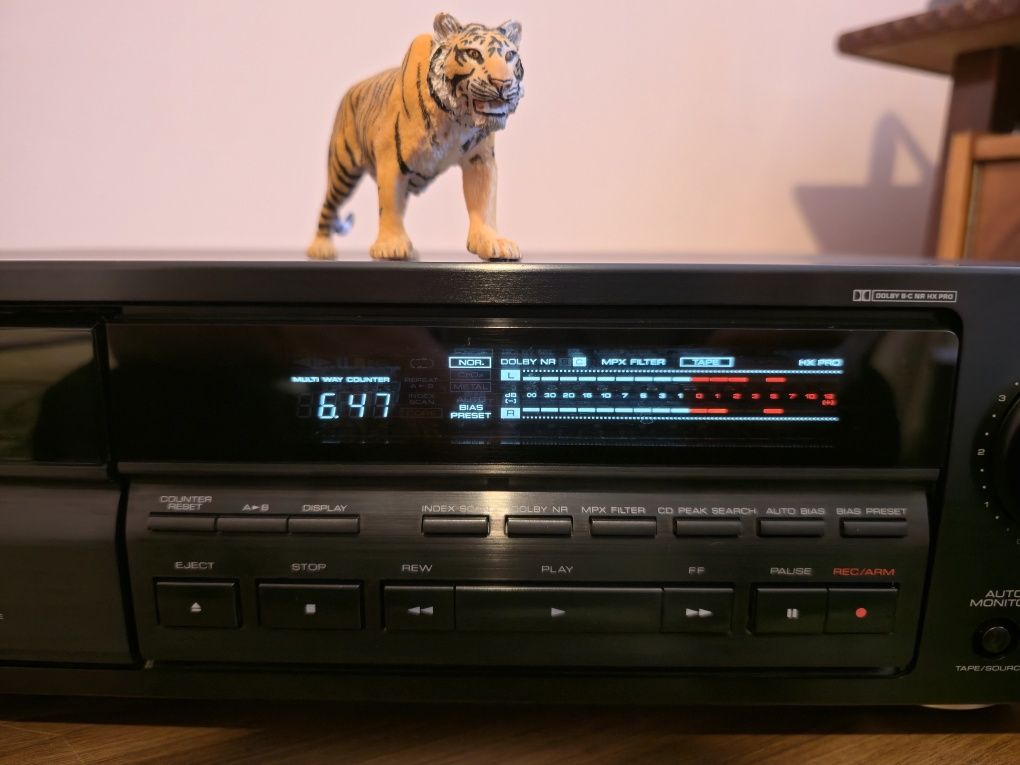 Kenwood KX-7030. Deck valoros, 3 Head. Estetică de raft. Preț fix !