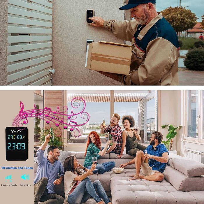 Безжичен звънец за външна употреба