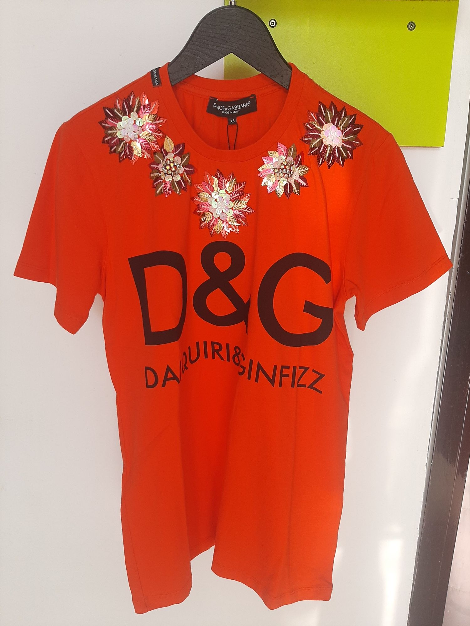 Новая футболка бренд D&G