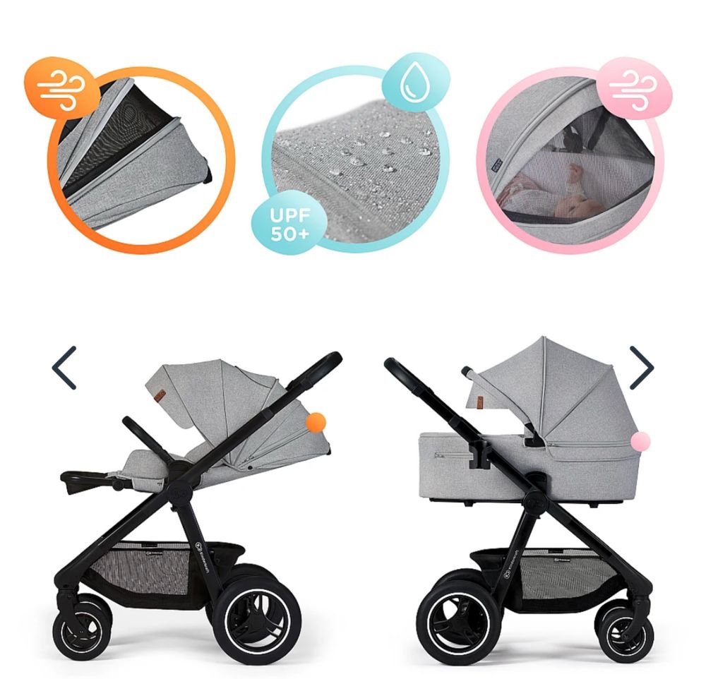 Бебешка количка Kinderkraft 2 в 1 Everyday