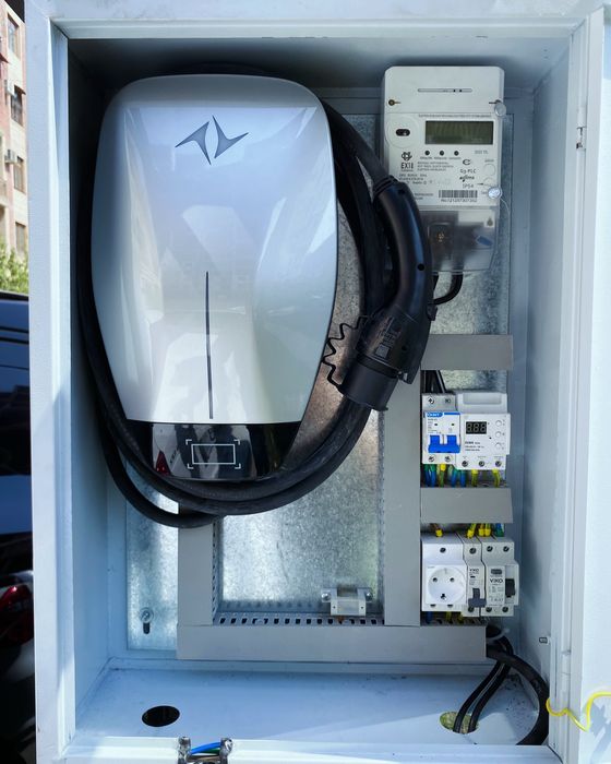 Электромобиль зарядка установка