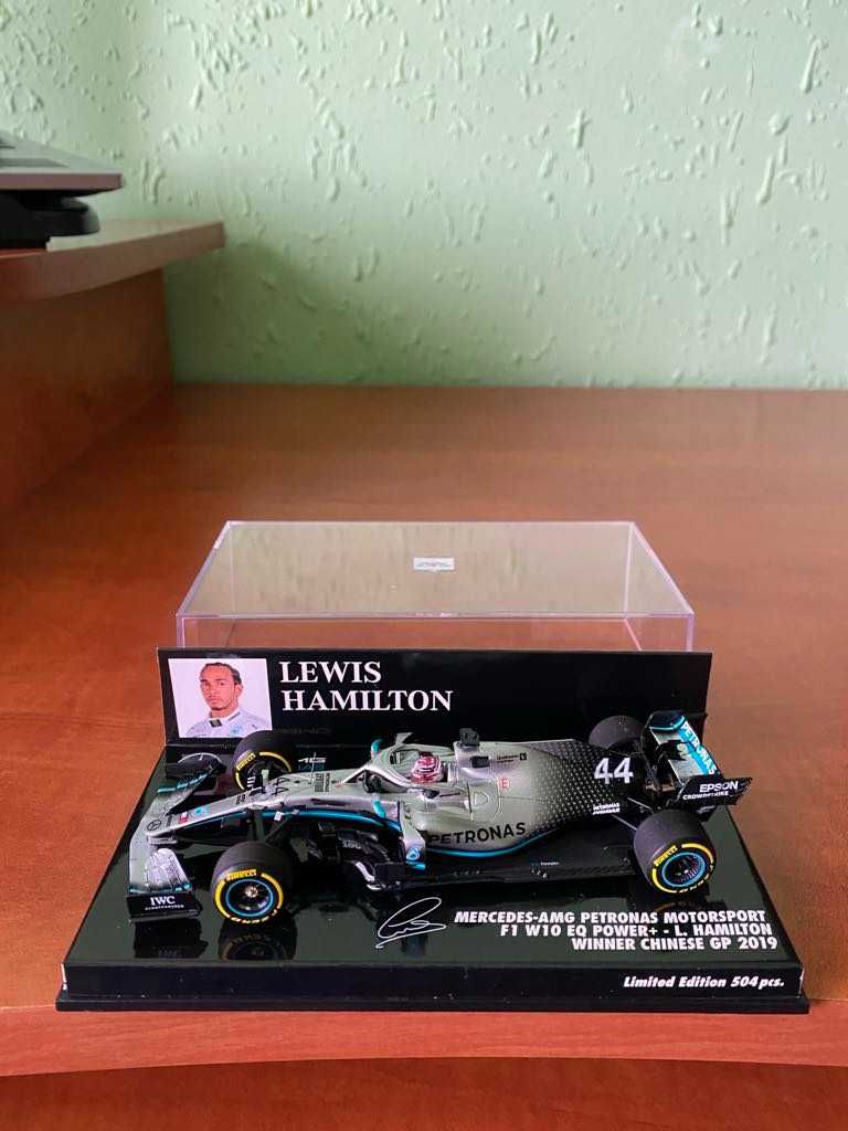 колекция на  Lewis Hamilton Формула 1  Minichamps - мащаб - 1.43