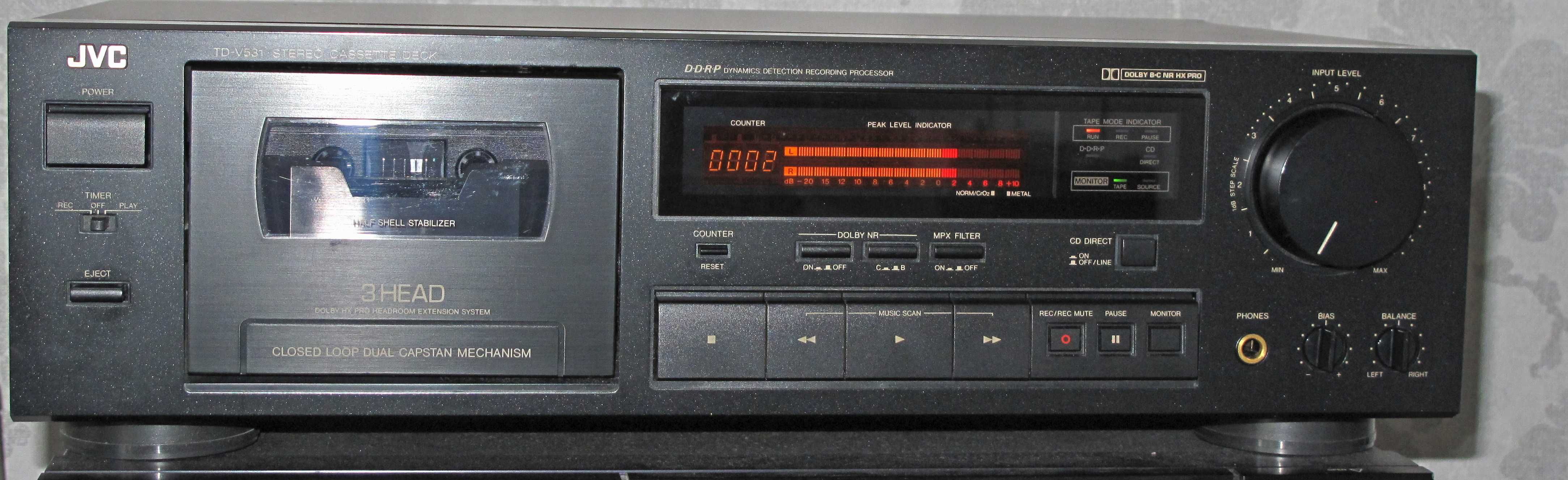 Tриглав Касетен Дек JVC TD-V531