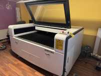 Aparat de taiat si gravat cu laser co2