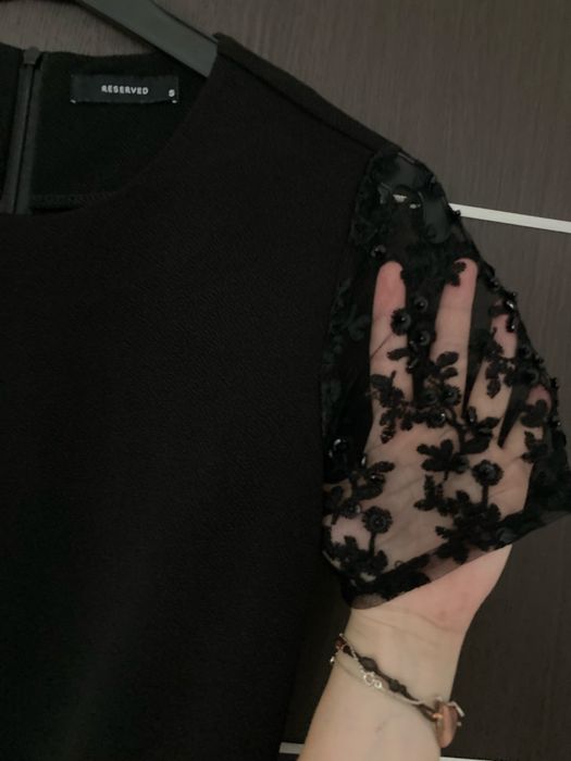 Salopeta Reserved dama meagra eleganta cu paiete