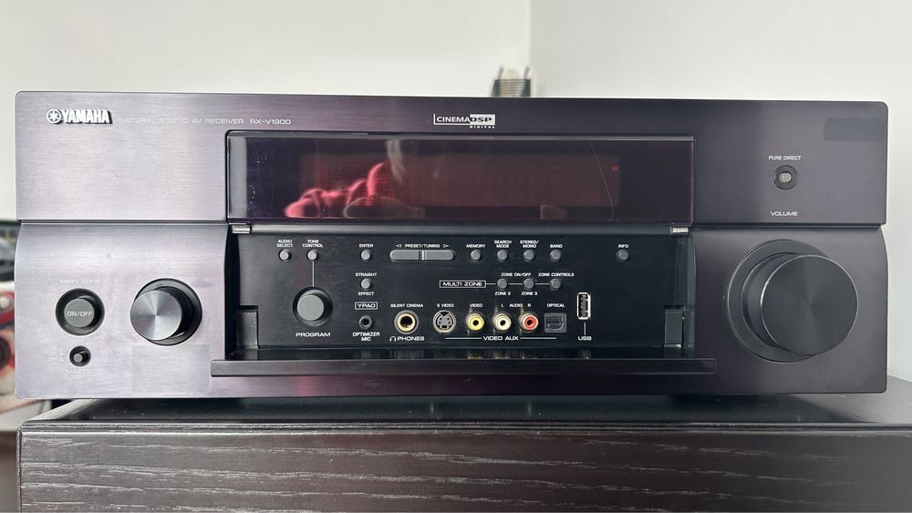 Black Friday! Receiver Yamaha RX-V1900 7.1, Multizone - impecabil