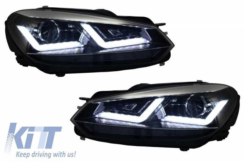 Faruri Osram LED VW Golf 6 VI (2008-2012) Crom LEDriving Dinamic