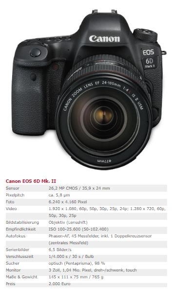 Фотоаппарат Canon EOS 6D