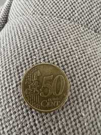 Vand 2 monede 50 euro centi 2002